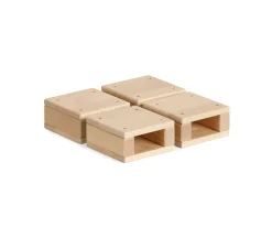 Four Mini Hollow Block Squares