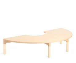 Half Circle Classroom Table