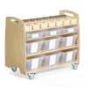Help Yourself Trolley w/ totes or baskets