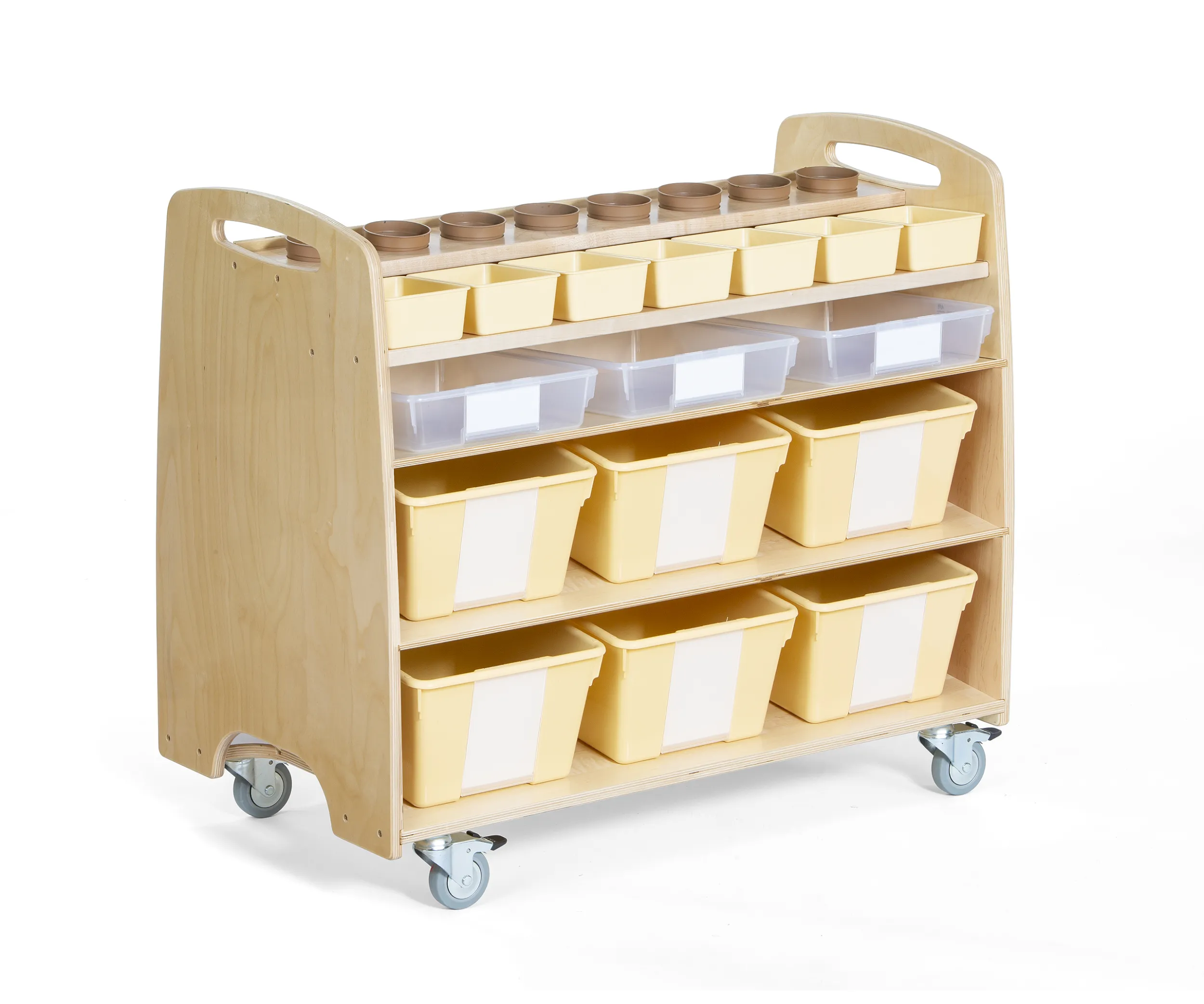 Help Yourself Trolley w/ totes or baskets