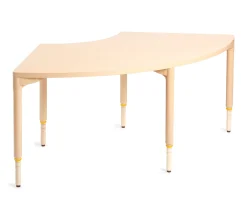 Quarter Circle Classroom Table