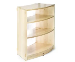 Translucent Back Sweep Shelf 32"