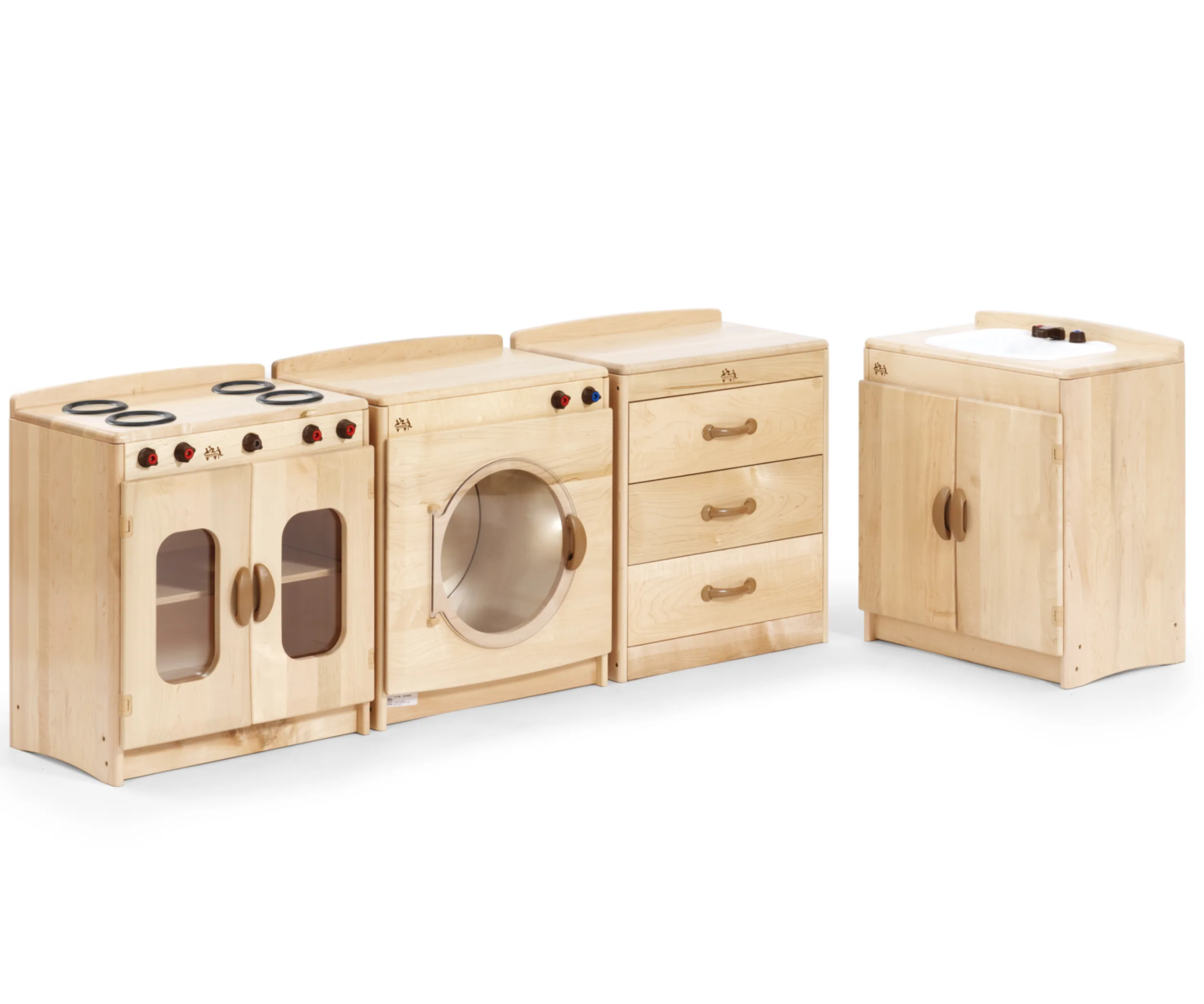 Woodcrest Play House Set (set of four)